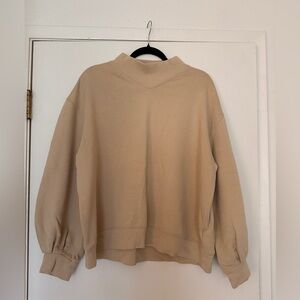 Abercrombie & Fitch Cream Cowl Neck Sweater